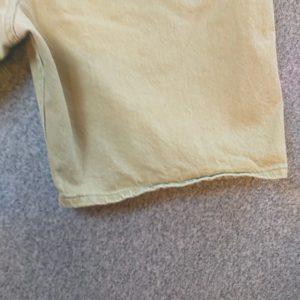 Wrangler Mens Relaxed Fit Denim Shorts Khaki Tan 38 Regular 606W1KH Cotton